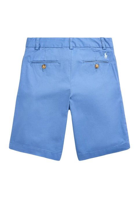 Polo Ralph Lauren Boy's Blue Straight Fit Flex Abrasion Twill Short|Polo Ralph Lauren In Lebanon