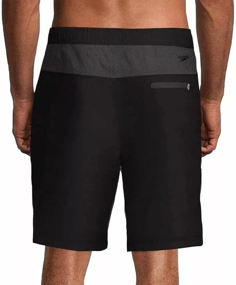 Speedo Men's Black Hydro Tech Volley Swim Shorts | Speedo in Lebanon