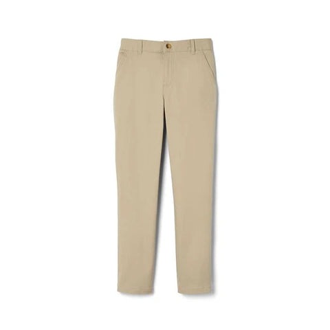 Beige pants on a white background