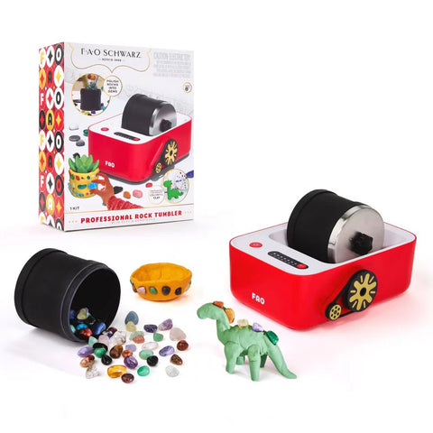 FAO Schwarz Toy Kids' Rock Tumbler with Clay and Gemstones 22pcs|FAO Schwarz In Lebanon