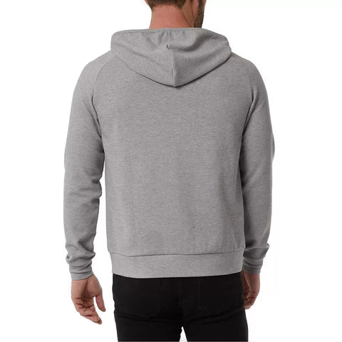 32°Degrees Heat Men's Grey Pique Full Zip Jacket |32°Degrees Heat In Lebanon