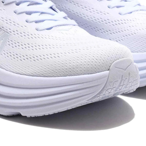 Hoka Men's White Bondi 8 Sneakers | Hoka In Lebanon