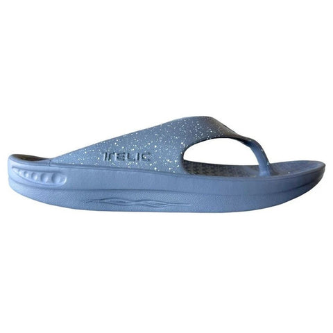 Telic Women's Gray/White Energy Dolphin Splash Flip Flop | Telic In Lebanon