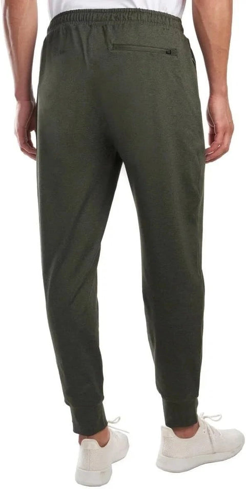 Kirkland Signature Men's Green Active Jogger Moisture Wicking Fabric Sweatpants | Kirkland In Lebanon