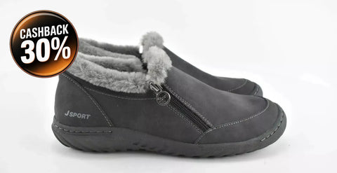 Jsport Women's Elenor Memory Foam Faux Fur Lined Casual Shoes |Jsport  In Lebanon