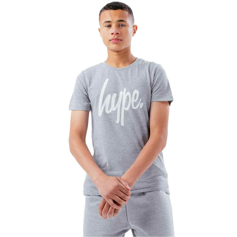 Hype Boy's Grey T-Shirt TA6LL FE982 (shr)
