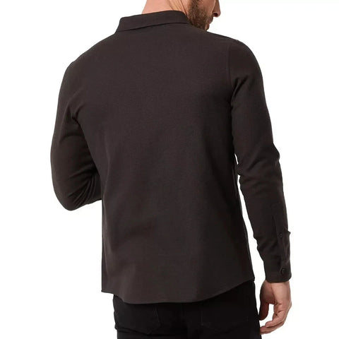 32 Degrees Men's Dark Gray Long Sleeve Shirt |32 Degrees In Lebanon