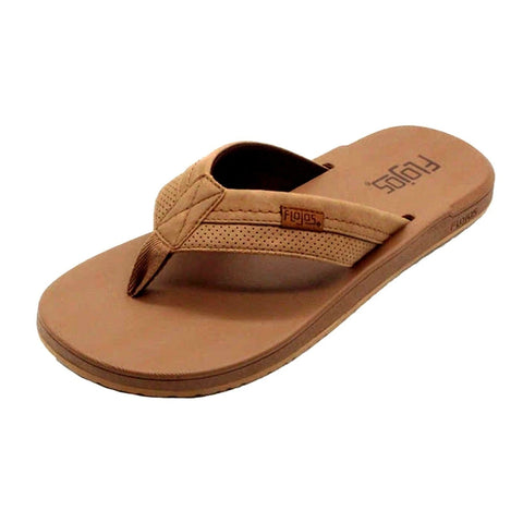Flojos Men's Brown Classic Slip-on Casual Flip-Flops Slipper | Flojos In Lebanon