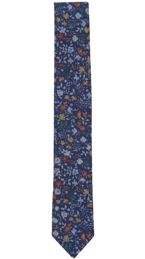 Bar III Men's Navy Atkinson Floral Tie | Bar III In Lebanon