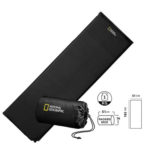 National Geographic Black Sleeping Air Mattress 183 cm x 51 cm x 2 cm |National Geographic In Lebanon