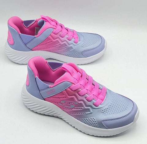 Skechers “Swift Fit” Girl's Pink / Lavender Cushioned Slip-On Sneakers | Skechers In Lebanon