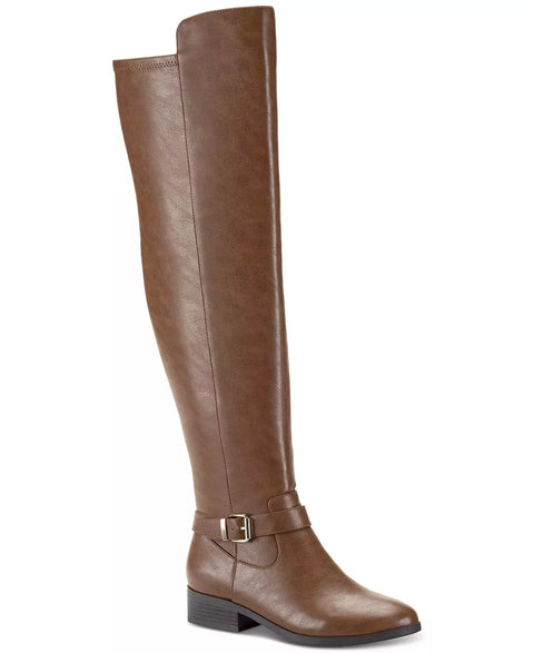 Style & Co Women's Brown Cognac Charlaap Boots | Style & Co In Lebanon