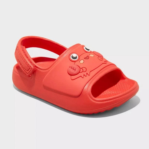 Cat & Jack Girl's Red Baylor Character Slide Slippers | Cat & Jack In Lebanon