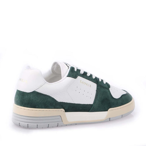 Lavair Men's White/Green Vadum Trainer Sneakers | Lavair In Lebanon