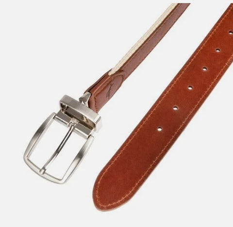 Tommy Bahama Men's Beige & Brown Reversible Belt |Tommy Bahama In Lebanon