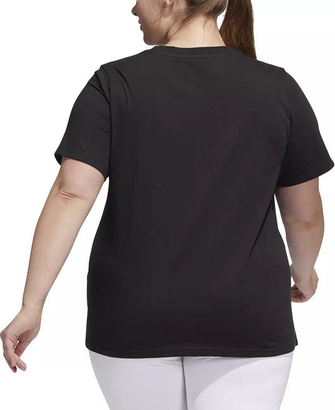 Adidas Women's Black T-Shirt ABF919 shr