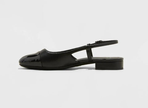A New Day Women's Black Flat Sandal | A New Day In Lebanon