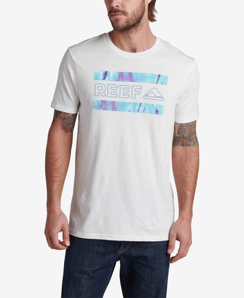 Reef Men's White T-Shirt ABF736 shr