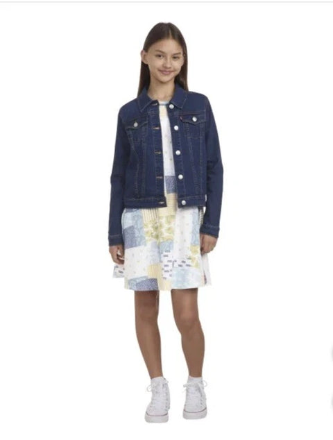 Levi's Girl's 2-Piece Assorted Dress With Denim Jacket |Levi's In Lebanon