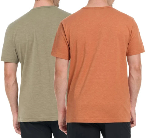 Hurley Men’s Coral & Green Graphic Tee 2 Pack T-Shirt | Hurley In Lebanon