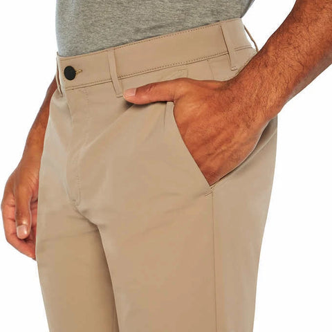 Banana Republic Men's Khaki Flat Front Slim Fit Pants | Banana Republic In Lebanon