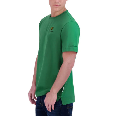 John Deere Men’s Green Graphic Short Sleeve Cotton Regular Fit T-Shirt |John Deere In Lebanon