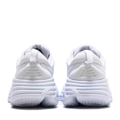 Hoka Men's White Bondi 8 Sneakers | Hoka In Lebanon