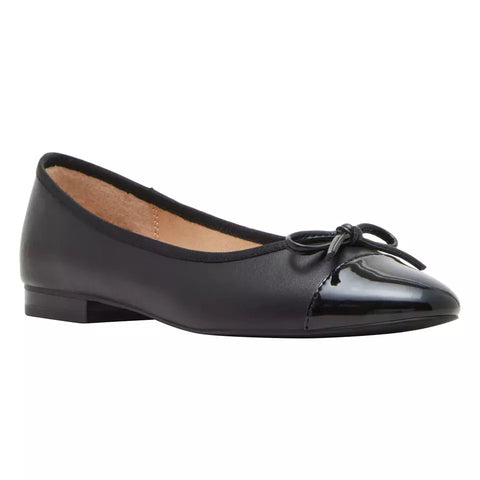 Steve Madden Women's Black Leather, Glossy Tweed Flat Casual Shoes |Steve Madden In Lebanon
