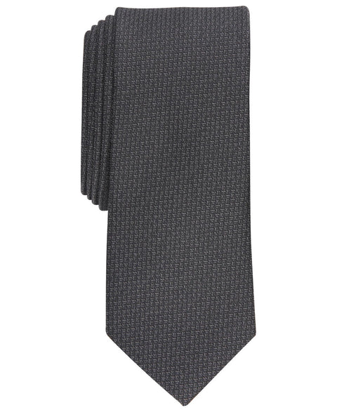 Bar III Men's Charcoal Grey Lark Solid Tie  | Bar III In Lebanon