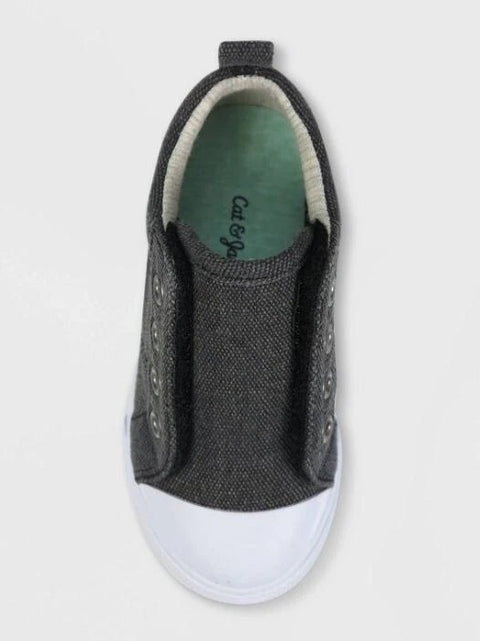 Cat & Jack Boy's Gray Dwayne Slip-On Sneakers|Cat & Jack In Lebanon