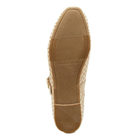 Universal Thread Women's Beige Sylvia Woven Mary Jane Ballet Flats | Universal Thread In Lebanon