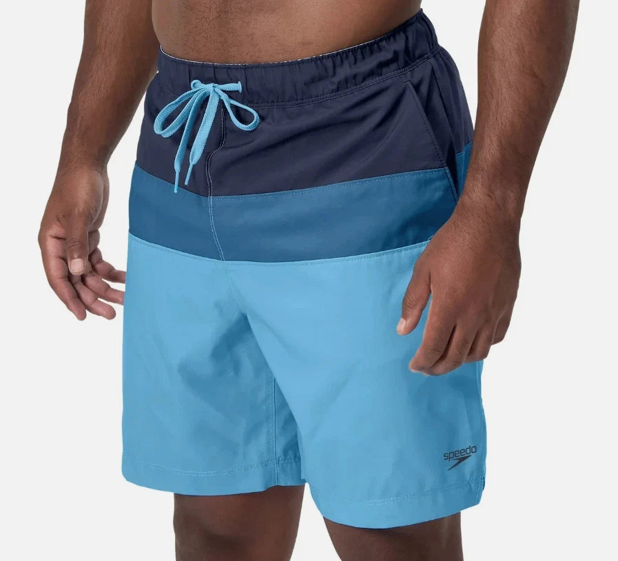 Speedo Men's Blue Hydro Tech Volley Swim Short