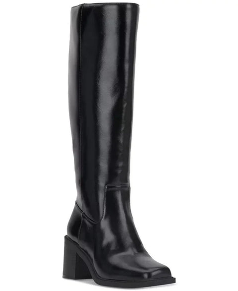 INC International Concepts Women's Black Mariah Knee High Dress Boots | INC International Concepts In Lebanon