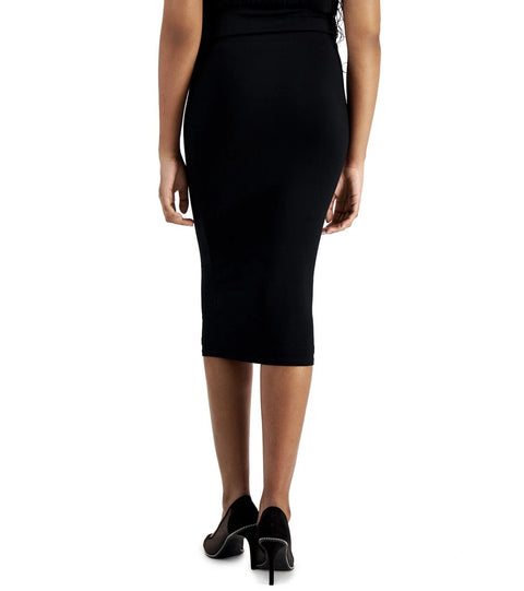 Bar III Women's Black Petite Jersey-Knit Fitted Midi Skirt | Bar III In Lebanon