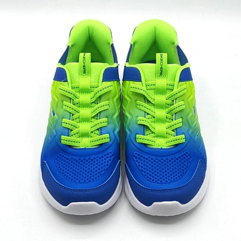 Skechers “Swift Fit” Boy's Green/Blue Cushioned Slip-On Sneakers | Skechers In Lebanon