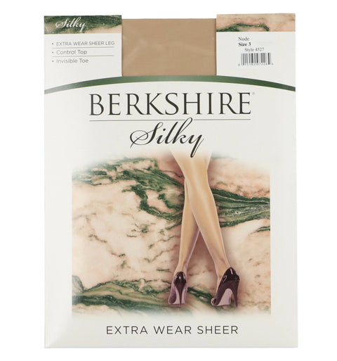 Berkshire Women's Natural Silky Extra Wear Sheer Control Top Pantyhose|Berkshire In Lebanon
