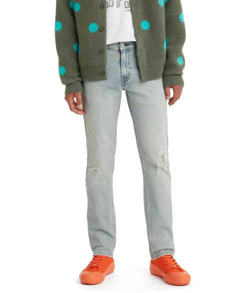 Levi's Men's Light Blue Ripped  511™ Slim Fit Jeans|Levi's In Lebanon