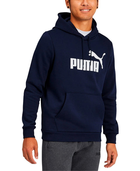 Puma Men's Navy Fleece Logo Hoodie |Puma In Lebanon