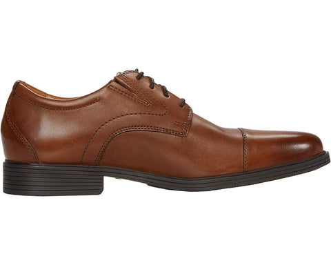 Clarks Men's Brown Whiddon Pace Leather Casual Shoes | Clarks In Lebanon