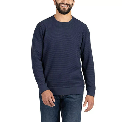 Gerry Men's Navy Stretch Fleece Crewneck Sweatshirt | Gerry In Lebanon