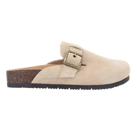 Staheekum Women's Beige Crescent Slippers | Staheekum In Lebanon