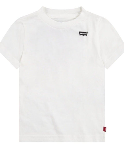 Levis Boy's White T-Shirt ABFK101(od25) shr