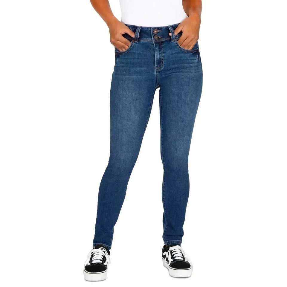 Rewash Women's Blue Booting Shaping Skinny Pants | Rewash in Lebanon