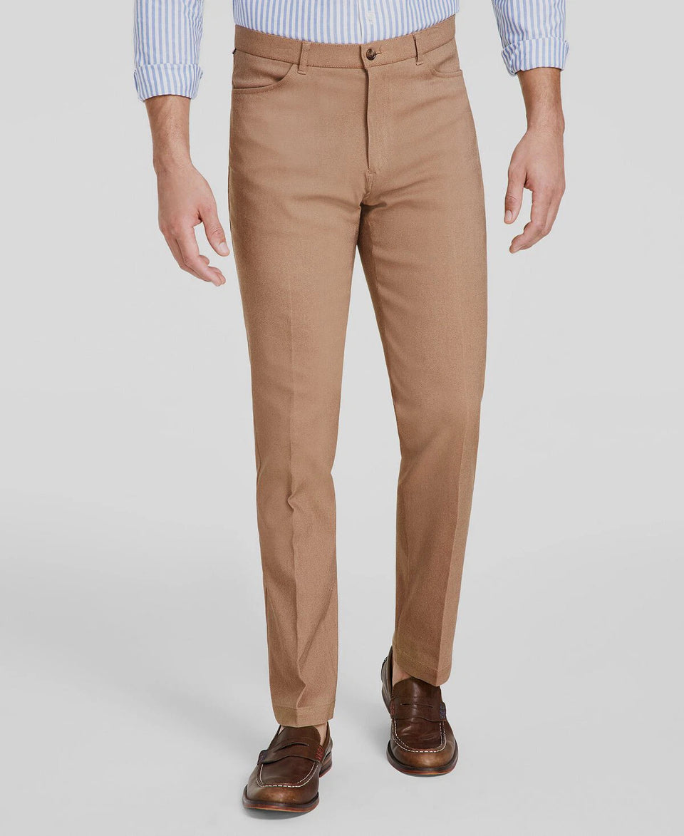 Tommy Hilfiger Men's TanModern-Fit Solid Twill Pants|Tommy Hilfiger in Lebanon