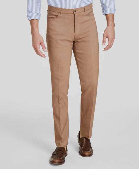 Tommy Hilfiger Men's Tan  Modern-Fit Solid Twill Pants  |  Tommy Hilfiger in Lebanon