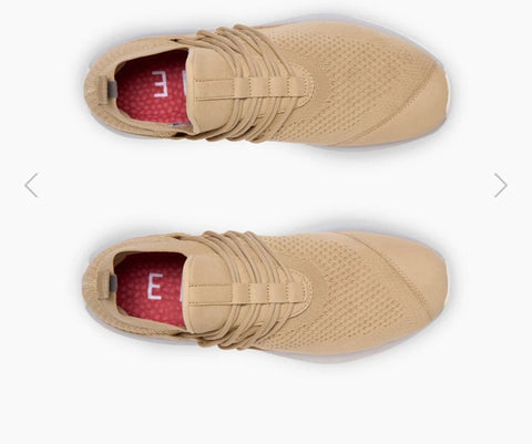 Lane Eight Women's Beige AD 1 Trainer Running Sneakers | Lane Eight In Lebanon