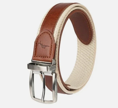 Tommy Bahama Men's Beige & Brown Reversible Belt |Tommy Bahama In Lebanon