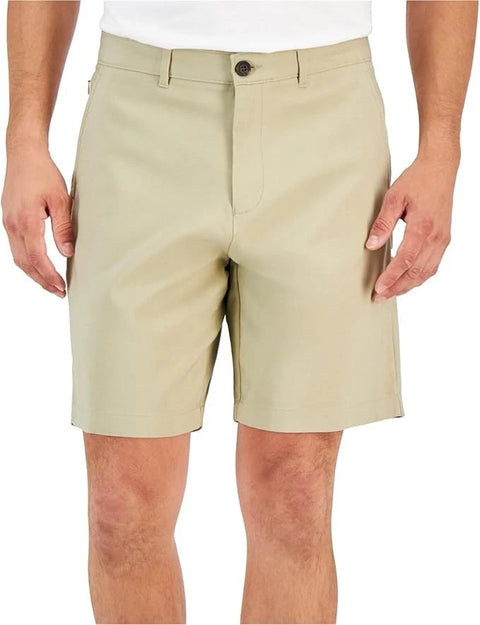 Alfani Men's Khaki Stretch Moisture Wick Shorts |Alfani In Lebanon