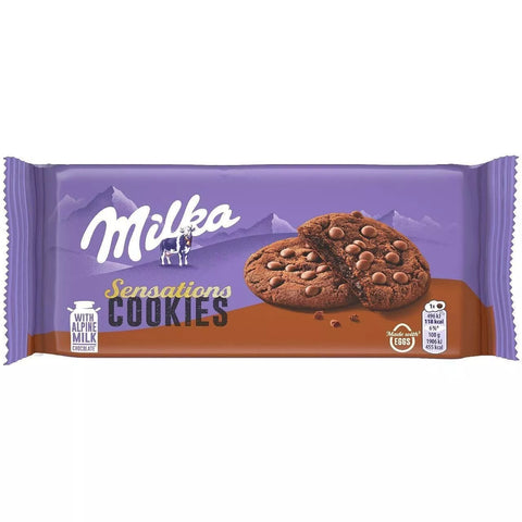Milka Sensations Cookies Brown Cocoa 156g | Milka In Lebanon