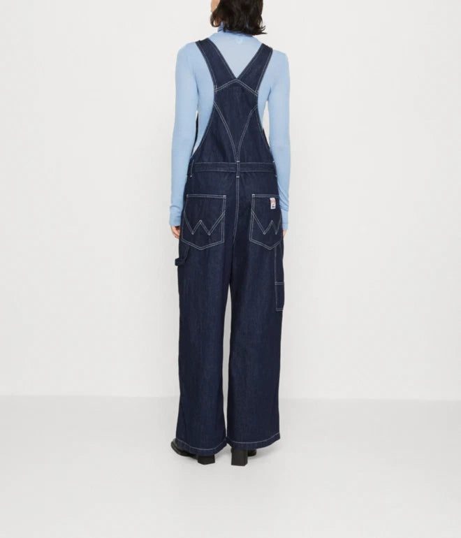 Wrangler Women's Navy Casey Jones Straight Leg Bib Overalls|Wrangler In Lebanon